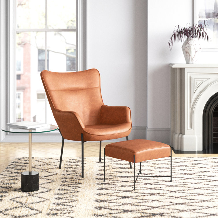 Wrought Studio Tedeschi 28.5'' Wide Lounge Chair and Ottoman & Reviews